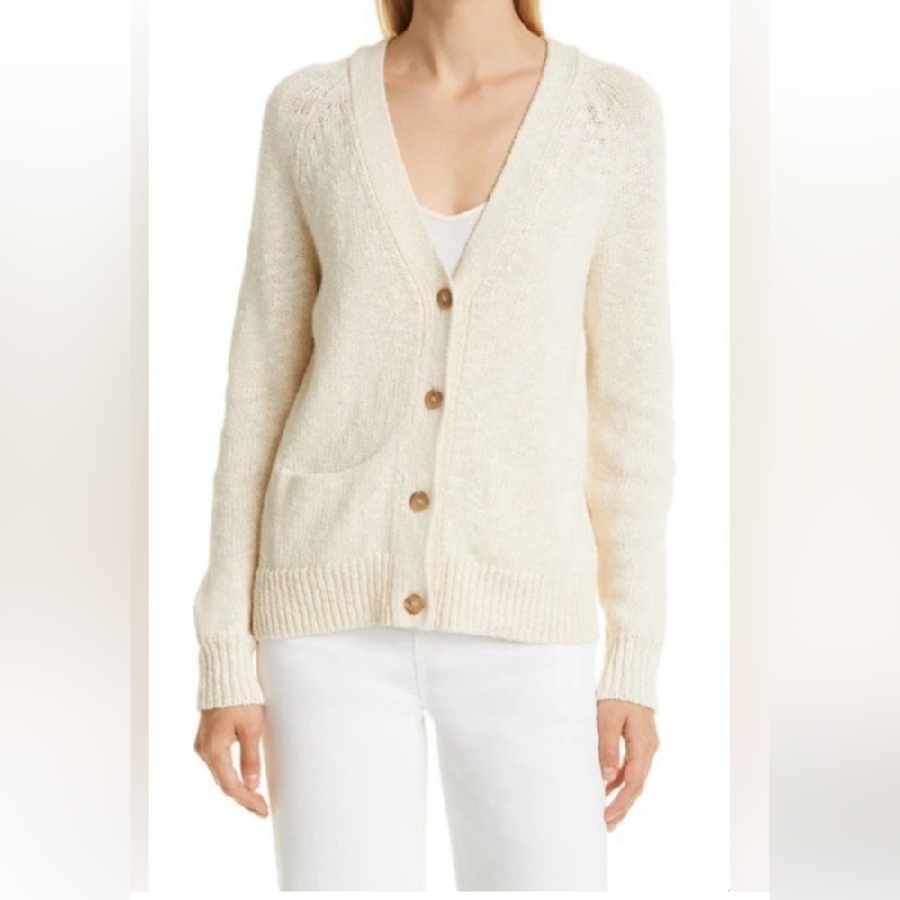 Jenni Kayne Stanford Cotton & Linen Cardigan.
